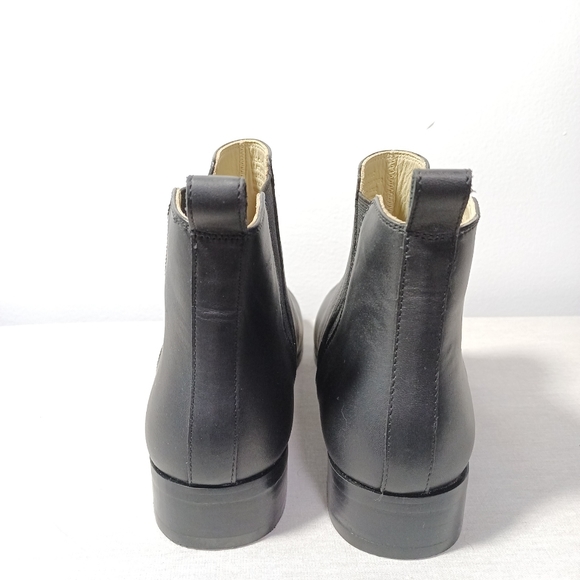 Nisolo Commuter Boots in Black Leather From Anthropologie Size 8.5 - Picture 3 of 7